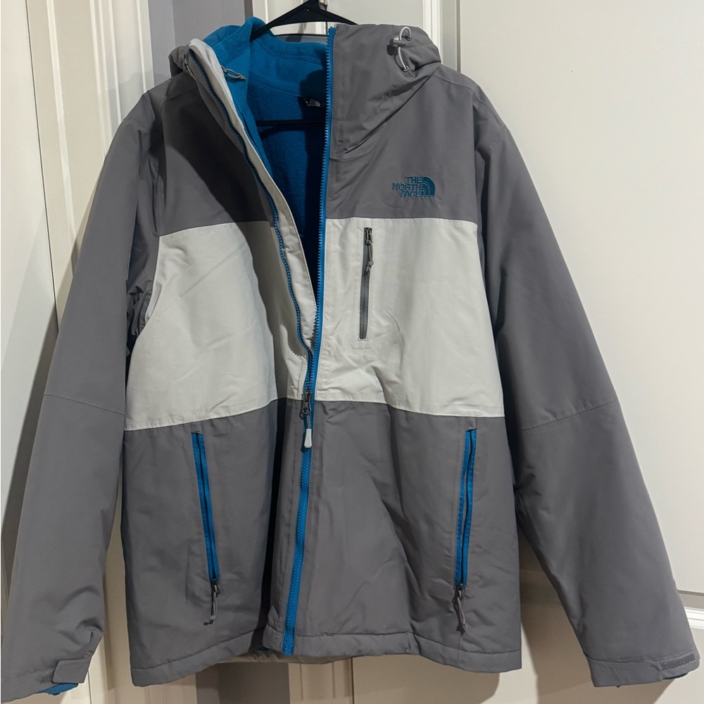 The North Face Gray Ski & Snowboard Jacket
